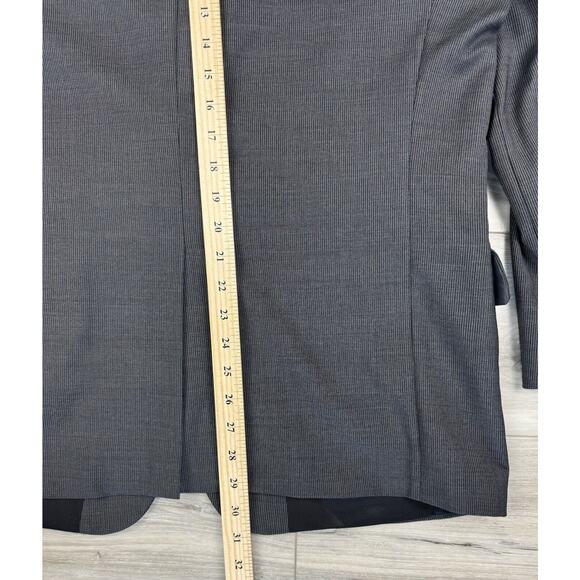 Graham & Gunn Bespoke‎ Men’s Grey Pinstripe Wool Suit Sz 42 R Pants 33x27 2012 - Picture 11 of 16